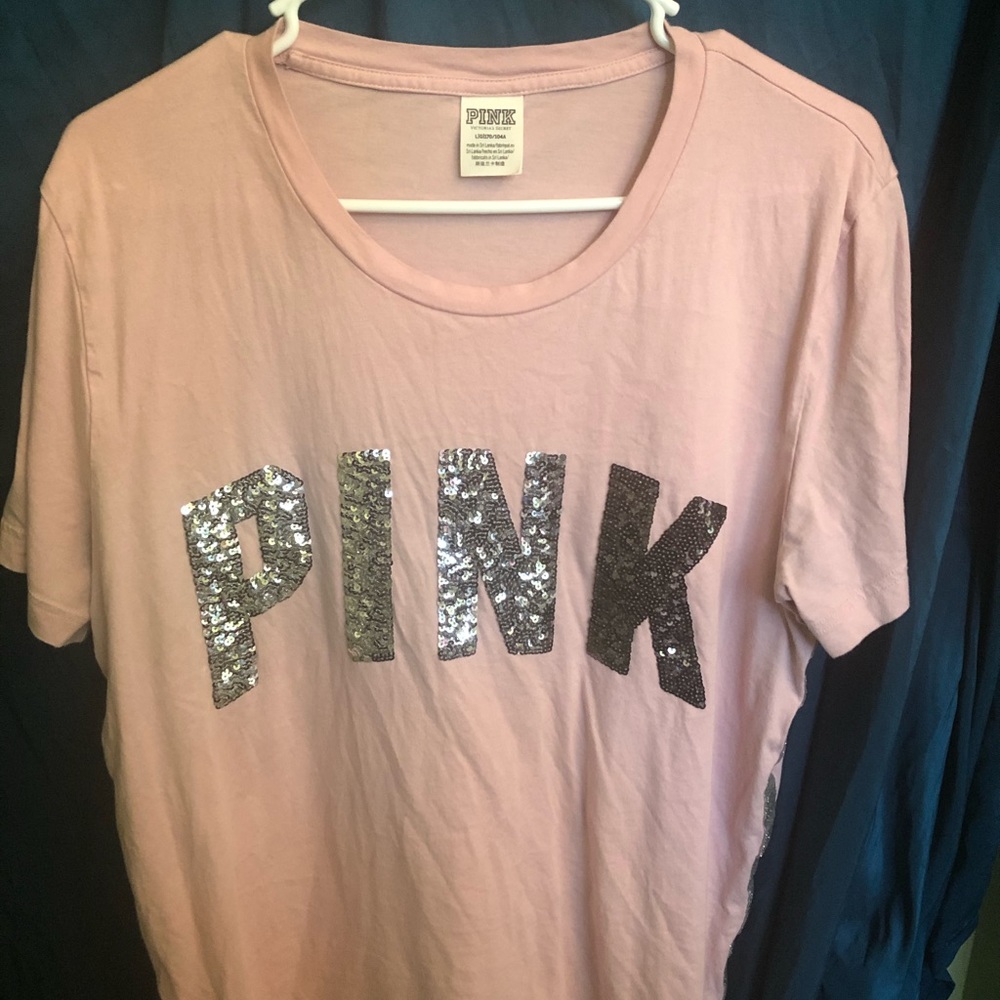 Victoria Secret Pink Sequin Shirt💖